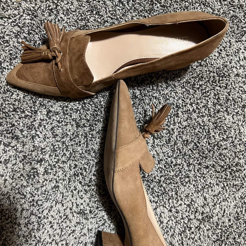 Tan Loafers